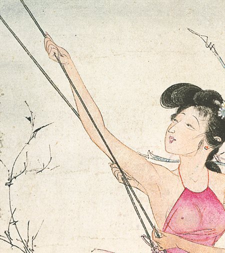 独山子-胡也佛的仕女画和最知名的金瓶梅秘戏图